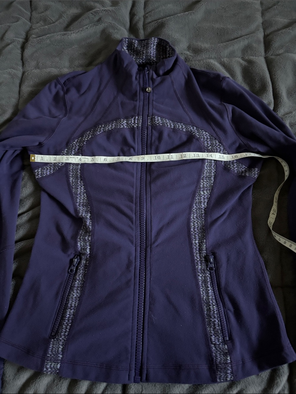 lululemon athletica Deep Purple Full-Zip Performance Jacket
